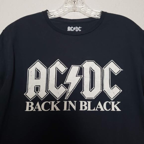 AC/DC Back in Black Graphic Tee - L - Picture 2 of 4